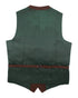 Percy Linen Waistcoat - Chocolate
