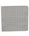 Yellow Geometric Silk Pocket Square