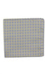 Yellow Geometric Silk Pocket Square