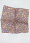 Floral Silk Pocket Square - Pink
