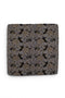 Paisley Silk Pocket Square - Brown