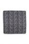 Paisley Silk Pocket Square - Black