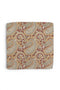 Paisley Silk Pocket Square - Orange