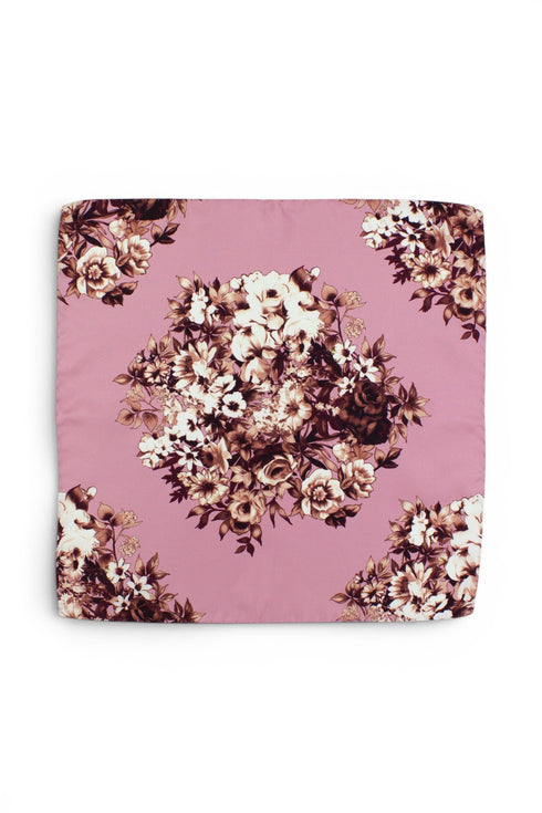 Cannella Pocket Square - Pink