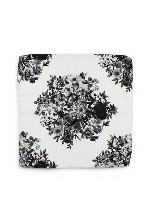 Cannella Pocket Square - White