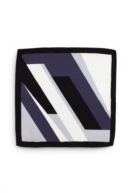 Senape Pocket Square - Grey