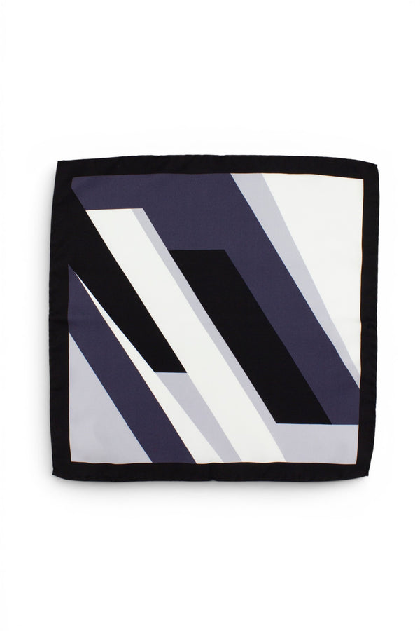 Senape Pocket Square - Grey