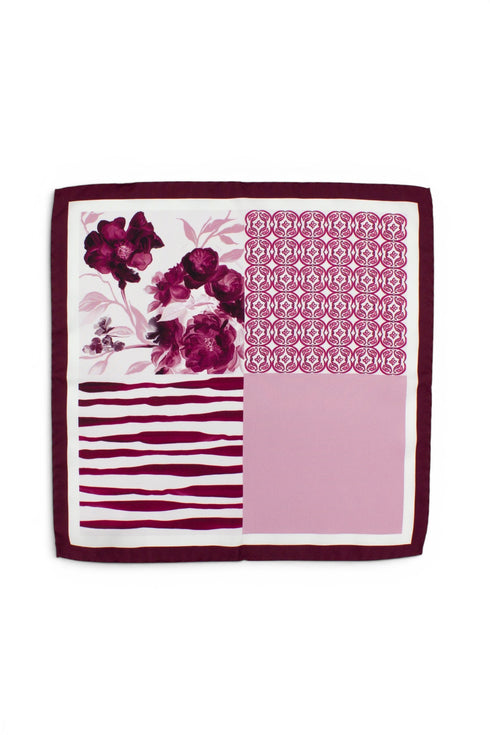 Zenzero Pocket Square - Wine