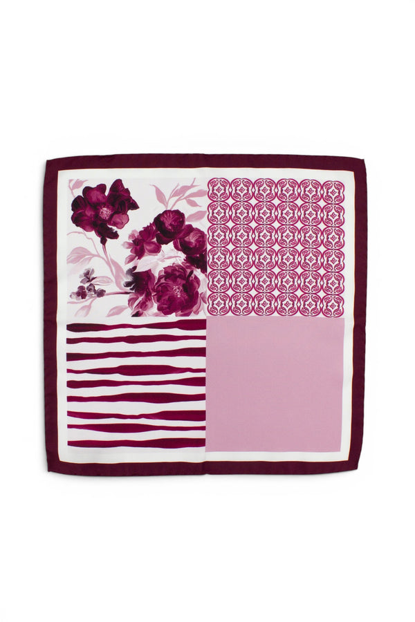 Zenzero Pocket Square - Wine