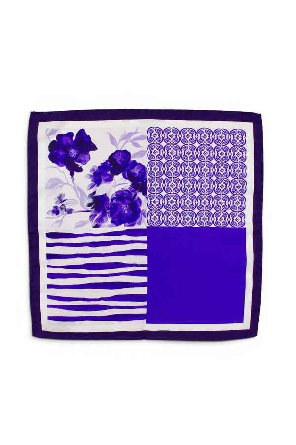 Zenzero Pocket Square - Violet