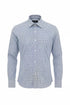 Blue Micro Floral Shirt
