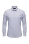 Small Geometric Print Shirt - Blue