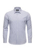 Small Geometric Print Shirt - Blue