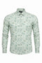 Big Floral Print Shirt - Ecru