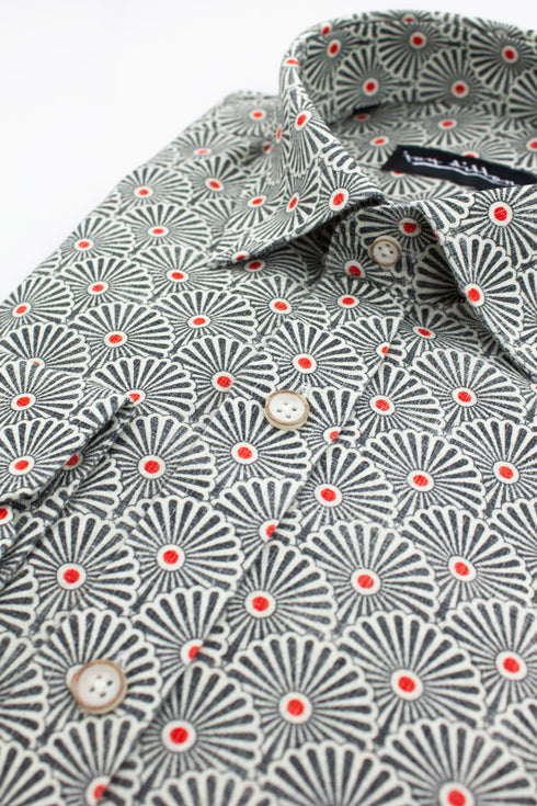 Rising Cotton-Linen Shirt - Charcoal