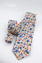 Floral Silk Tie - Cream