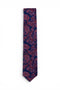 Orange Paisley Silk Tie