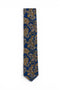 Yellow Paisley Silk Tie