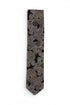 Paisley Silk Tie - Brown