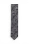 Paisley Silk Tie - Black