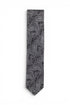 Paisley Silk Tie - Black