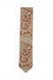 Paisley Silk Tie - Orange