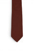 Mela Silk Tie - Rust