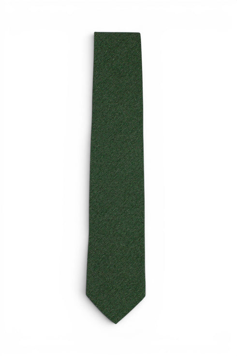 Mela Silk Tie - Moss