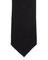 Black Silk Linen Tie