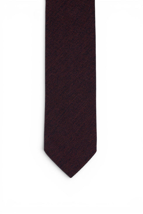 Pera Silk Tie - Burgundy