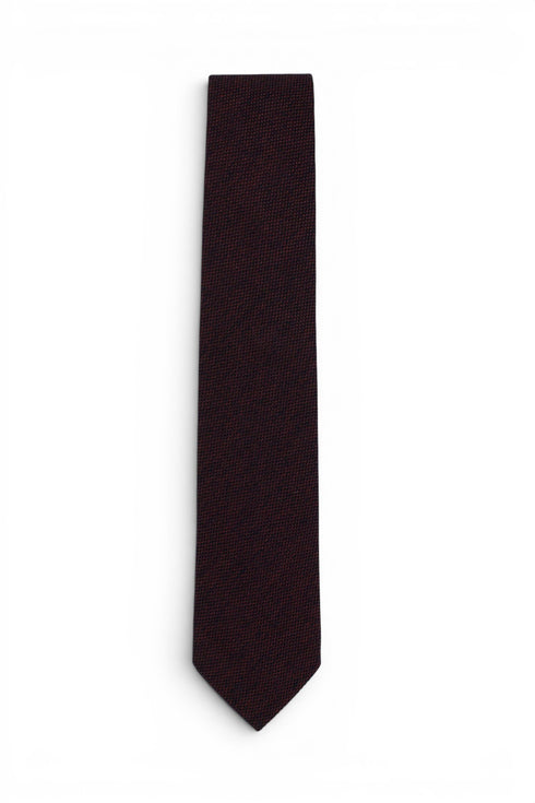 Pera Silk Tie - Burgundy