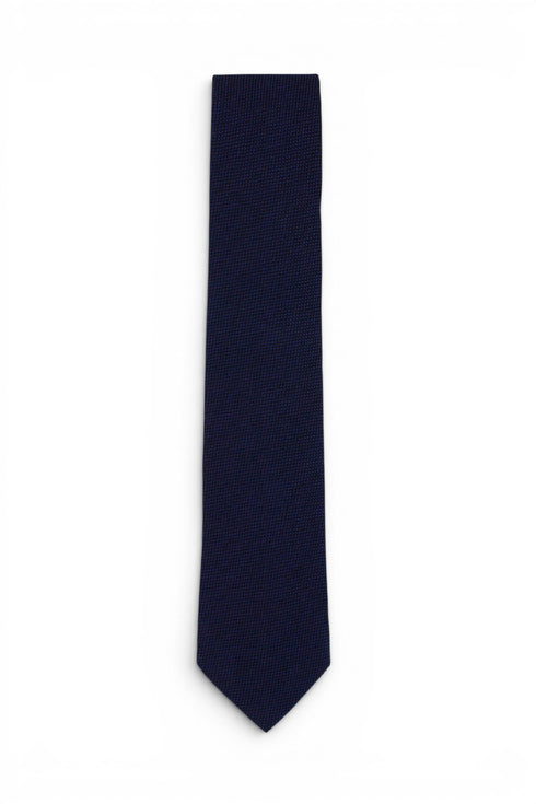 Pera Silk Tie - Navy