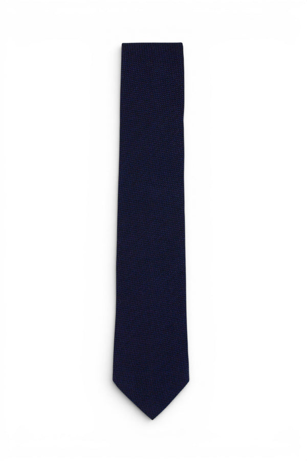 Pera Silk Tie - Navy