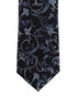 Black Patterned Silk Tie
