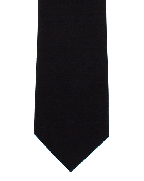Black Silk Tie