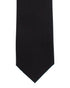 Textured Black Silk Tie