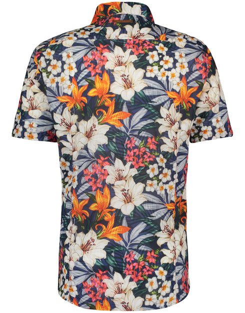 Tropical Floral Short Sleeve Shirt