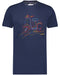 Stitched Scooter Navy T-Shirt
