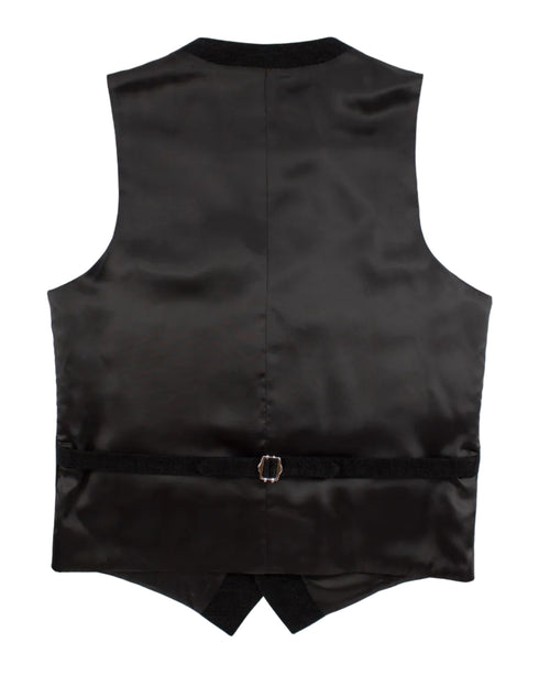 Brushed Cotton Soot Waistcoat