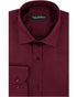 Burgundy Cotton Sateen Shirt
