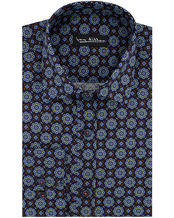 Kaleidoscope Print Shirt