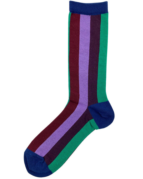Vertical Stripe Socks - Multi