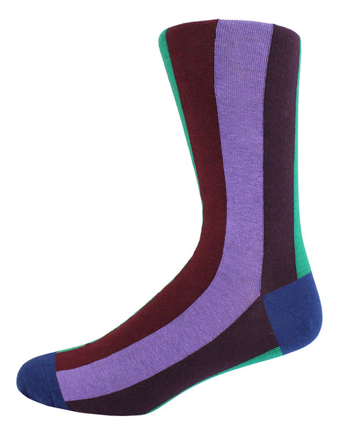 Vertical Stripe Socks - Multi