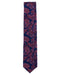 Orange Paisley Silk Tie