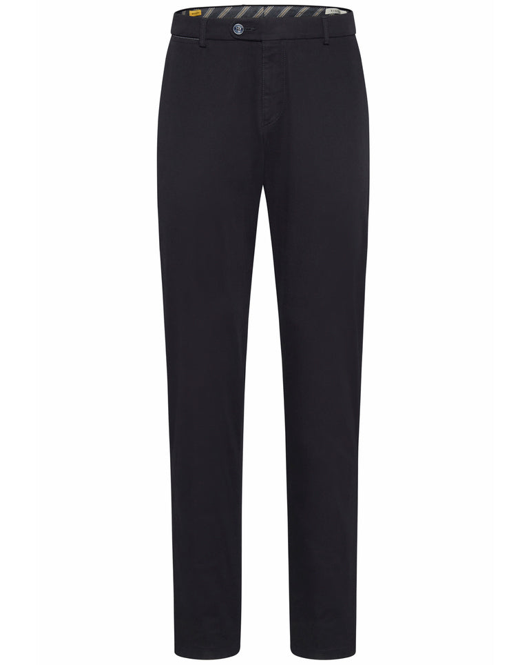 Bugatti - Navy Cotton Stretch Pants – Jay Dillon